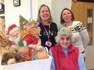 Supporting image for story: Kathleen's skills give dolls a new look for children at Hope House hospice