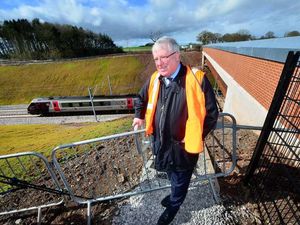 Supporting image for story: IN PICTURES and VIDEO: Transport Secretary Patrick McLoughlin zooms in for grand opening of £250m Staffordshire rail line