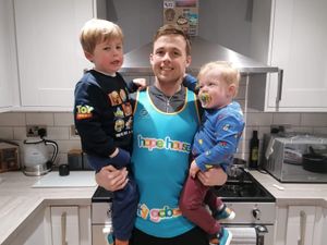 Supporting image for story: Father taking on fundraising challenge