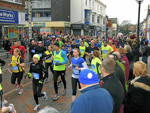 Supporting image for story: Thousands hit Stafford streets running in 29th half-marathon