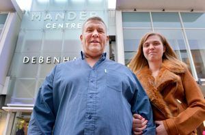 Peter and Amanda Mendez, originally from Willenhall, were out shopping in Wolverhampton