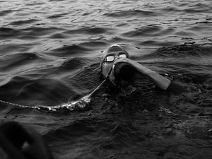 Supporting image for story: Shropshire Olympian Hector Pardoe sets new world record in 3-lake challenge