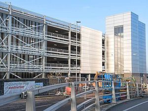 Supporting image for story: Here's how Wolverhampton train station's car park extension is shaping up