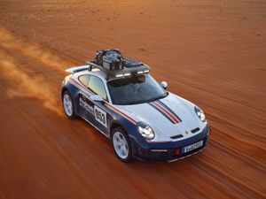 Supporting image for story: Porsche’s 911 Dakar arrives with rally-winning heritage