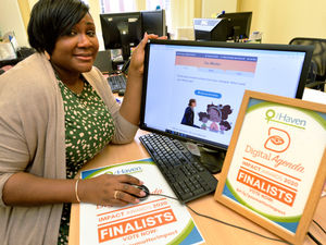 Supporting image for story: Wolverhampton charity The Haven's digital tool nominated for national award