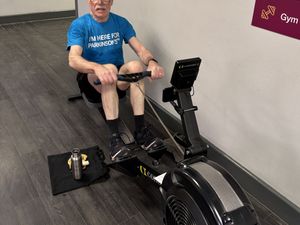 Supporting image for story: Kington resident completes indoor rowing challenge for Parkinson’s UK and raises over £2,000
