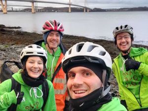 Supporting image for story: Save Soil cycling activist group stopping off in Shropshire on UK-wide campaign