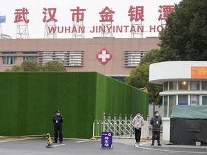 Supporting image for story: WHO team visits second Wuhan hospital that had early Covid-19 patients