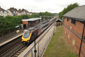 A train broke down near Coseley Railway Station