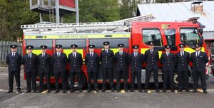 Mid and West Wales Fire and Rescue Service (MAWWFRS) held a Graduation Ceremony and Passing Out Parade for the latest group of Wholetime Firefighters on Wednesday, April 16