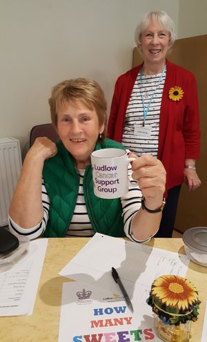 LCSG members Lynda Lloyd and Lynda Young