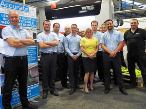 Supporting image for story: Laser cutting firm hits £400k sales target