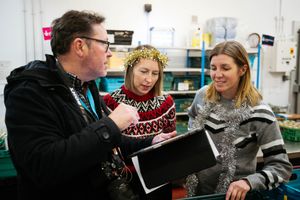 Coleham Primary School is preparing a Christmas music video to raise money for the Shrewsbury Food Hub
