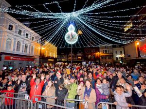 Supporting image for story: GALLERY: Thousands watch as Shrewsbury Christmas lights switched on