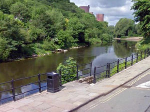Supporting image for story: Paving stones lifted from Ironbridge up for sale on eBay
