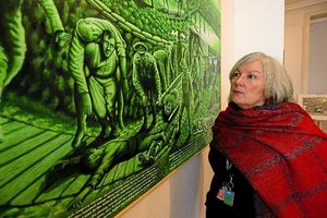 The exhibition at Shrewsbury Museum and Art Gallery
