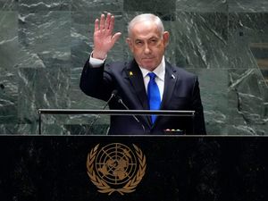 Supporting image for story: Netanyahu tells UN that Israel will keep ‘degrading Hezbollah’
