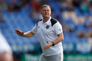 Steve Cotterill the head coach / manager of Shrewsbury Town (AMA)