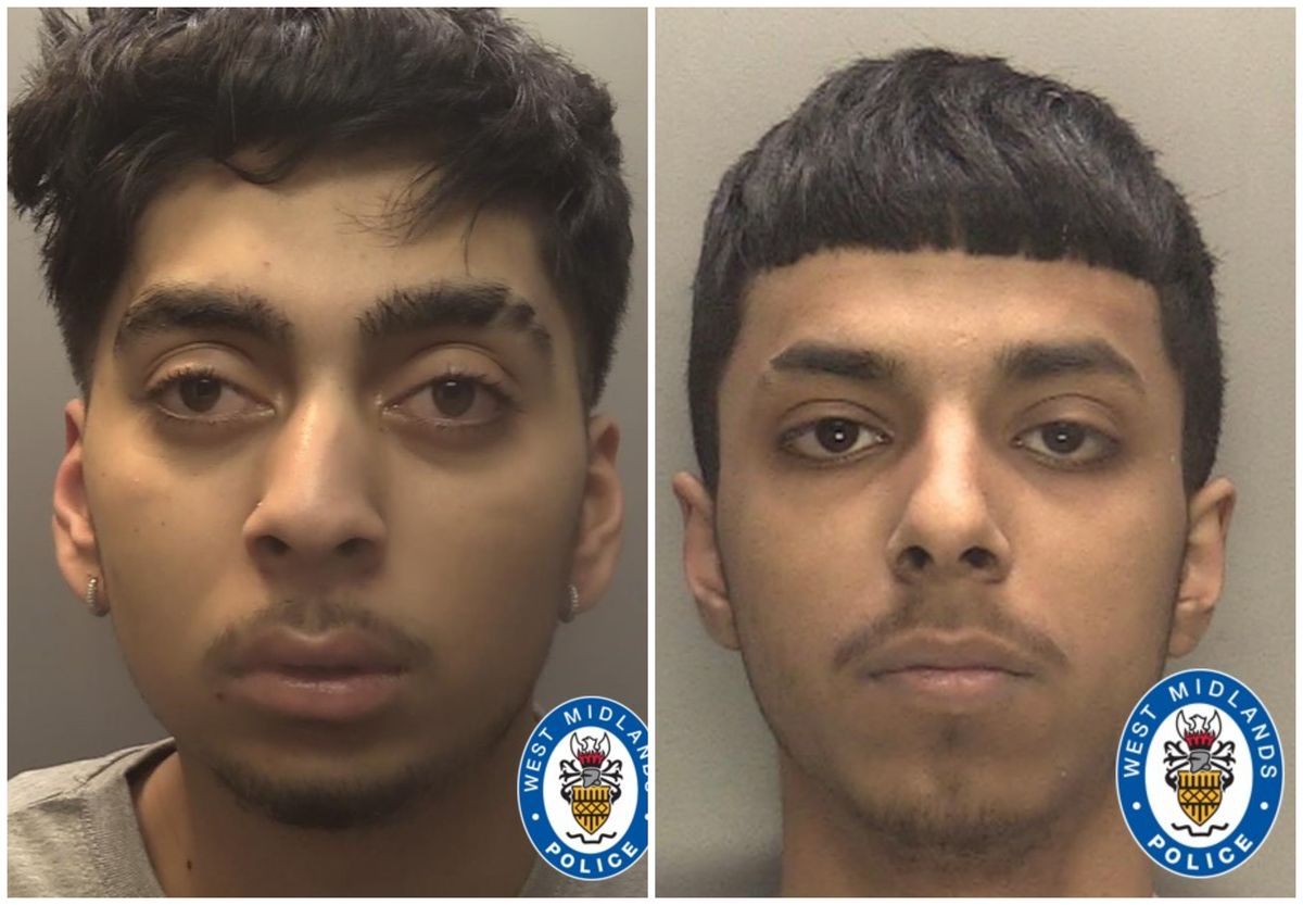 Faces of two men guilty of Wolverhampton machete attack Faces of two men guilty of Wolverhampton machete attack