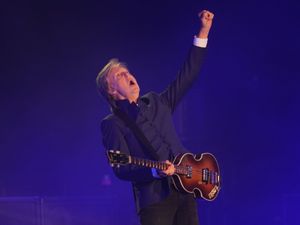 Supporting image for story: In Pictures: Sir Paul McCartney rolls back years for Glastonbury headline slot