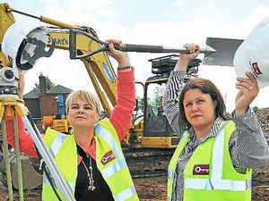 Supporting image for story: Ground-breaking college visit by Ruth Badger