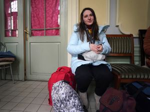Supporting image for story: Ukrainian refugee ‘sad and angry’ at Russian invasion