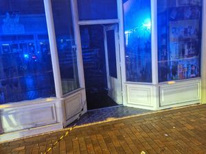 Supporting image for story: Investigation launched into cause of Stafford vape shop fire