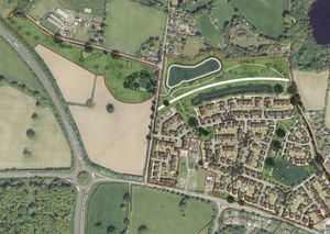 Cornovii Homes want to build up to 283 homes off Welshpool Road in Shrewsbury. Picture: Avison Young 