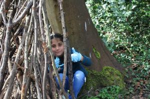 Pupils at The Royal School have been enjoying the outdoor space this Easter