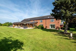 The rear of The Courtyard in Maesbrook near Oswestry. The property has a guide price of £1.395 million. Picture: Rightmove/Knight Frank. 