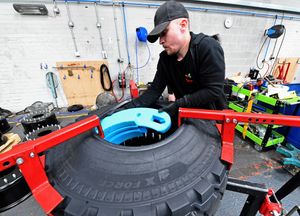 RunFlat International, Cradley Heath, which has won the King's Award for Enterprise for its high tech run flat tyre systems