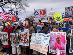 APTOPIX Trump USAID