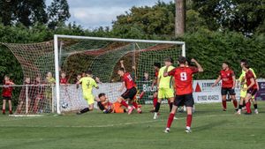 Craig Tuckley scored for AFC Wulfrunians v Highgate United