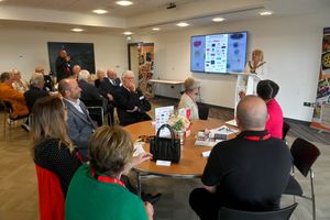 The ceremony paid tribute to those people who had taken part in the event