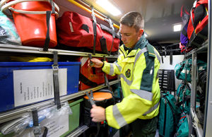 Paramedic Peter Bowles