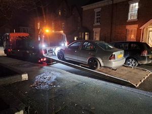 Supporting image for story: Vehicle with no MOT or insurance seized by police in Oswestry and loaded onto a truck