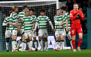 Raith Rovers in action against Celtic in the Scottish Cup last season (Photo by Ian MacNicol/Getty Images)