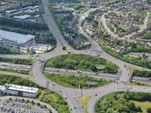 Supporting image for story: Four-lane plan for M6 Junction 10 revealed - what do you think?