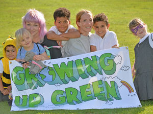 Supporting image for story: Families in Sandwell join in Growing Up Green festival 