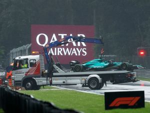 Supporting image for story: Lance Stroll crashes out of final practice for Belgian Grand Prix