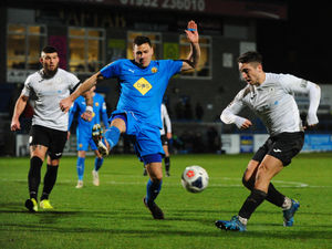 Supporting image for story: AFC Telford midfielder Adam Walker still putting in the hours in lockdown