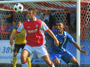 Supporting image for story: Harriers check on Vaughan and Peniket