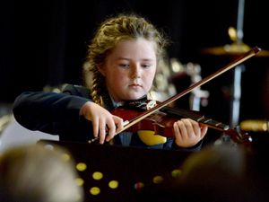 Supporting image for story: School symphony is pitch perfect