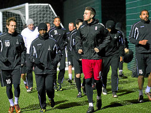 Supporting image for story: Pictures as Mark Cooper arrives at AFC Telford