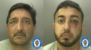 Mohammed Aslam (left) and Mohammed Nazir