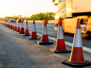 Supporting image for story: A5 closed at Shrewsbury while fuel spillage cleared