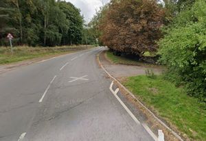 Pave Lane, at Woodcote, near Newport, with the site of the proposed development to the right. Picture: Google Maps