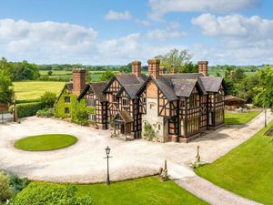 Supporting image for story: Medieval north Shropshire country manor slashed in price