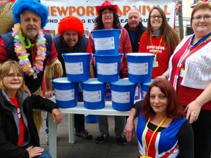 Supporting image for story: Newport Carnival Committee collect £500 to keep event free
