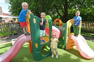 The onsite nursery means many pupils will spend 10 years at Prees CofE Primary School
